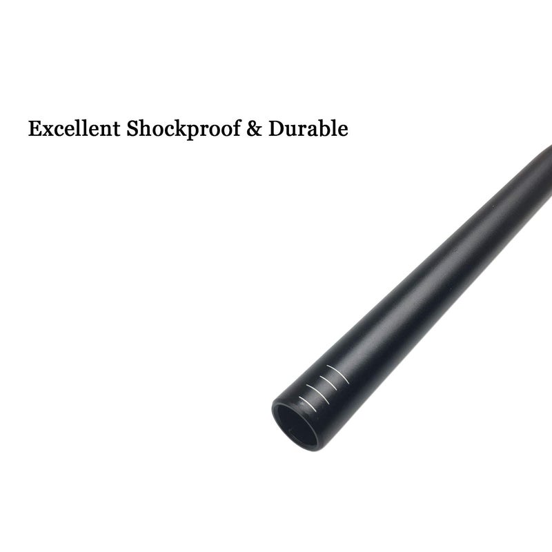 BNVB Wake 31.8mm MTB Mountain Bike Handlebar, Aluminum Alloy Mountain Bike Bicycle Riser Handlebar Extra Long 720/780mm with Paint Matte Surface (Black, 780mm) - Image 5